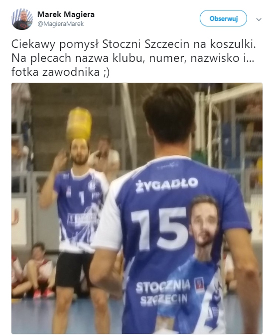 Nietypowa koszulki Stoczni Szczecin... :D